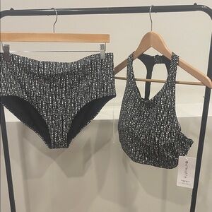 Athleta swimming 2 piece swimsuit